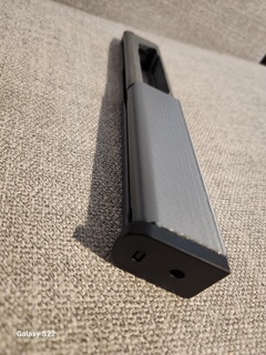 airsoft co2 glock magazine extension g18 g17 glock 18 g18c glock magazine extension mag extension airsoft  3d print model - Mito3D
