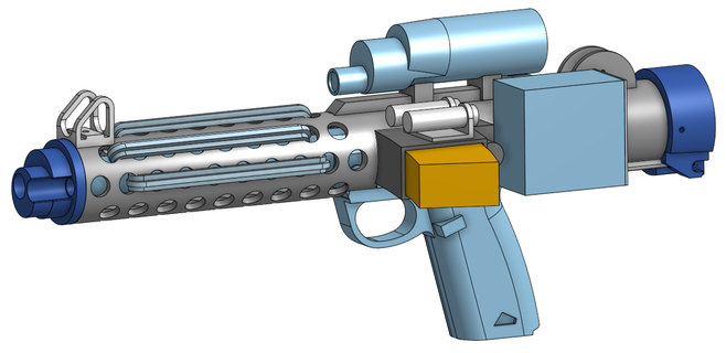 airsoft e11 Cosmético kit aap01 Estrela guerras pistola 3d print model - Mito3D