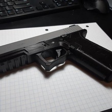 airsoft g17 frame airsoft we g17 glock 17 airsoft glock glock frame airsoft glock frame 3d print model - Mito3D