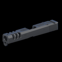 airsoft g17 gen3 compensatore mos diapositiva gadget giocattolo pistola wetech glock g19 glock17 rmr smottamento 3d print model - Mito3D