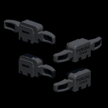 airsoft g19 gen3 plaque arrière mise charge manipuler gadget jouet pistolet Wetech glock 3d print model - Mito3D