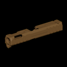 airsoft g19 gen3 pjwrks custom slide gadget toy toygun wetech glock 3d print model - Mito3D