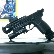 airsoft g19 gen3 infuria Toro compensatore gadget giocattolo pistola wetech glock 3d print model - Mito3D
