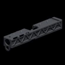 airsoft g19 gen3 diapositiva artilugio juguete pistola wetech glock 3d print model - Mito3D