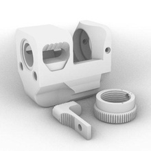 airsoft gelblaster compensateur glock gadget gel blaster éclat cacher museau frein 3d print model - Mito3D