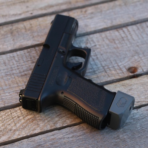 airsoft glock mag piatto 9 attrezzo pistola rivista 3D print model - Mito3D