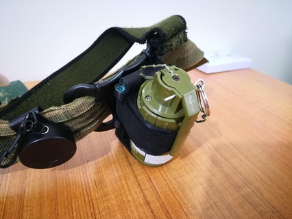 airsoft grenade holster sport outdoors 3d print model - Mito3D