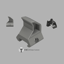 airsoft grip hand stopper gadget picatinny 3d print model - Mito3D