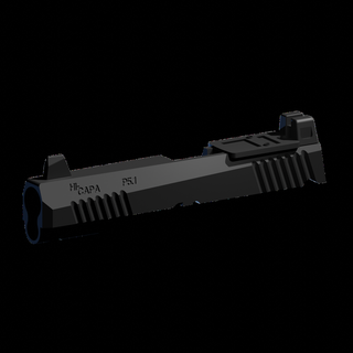 airsoft hi capa 51 sig diapositiva alto visión rmr montar juguete hicapa tm personalizado glock marui tokio bloquear sigsauro pistola 3d print model - Mito3D