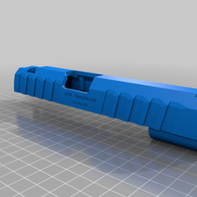 airsoft hi-capa custom slide mki-a 6mm accesories attachment parts gun hicapa openairsoft tm 3d print model - Mito3D