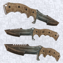 airsoft caçador faca 3d print model - Mito3D