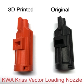 airsoft kwa ksc kriss vector v 3d loading nozzle gbb gbbr smg 3d print model - Mito3D