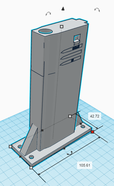 airsoft m4 desk mount - worktop gadget mag 3d print model - Mito3D
