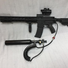 airsoft m4 picatini 14 inch kit game 3d print model - Mito3D