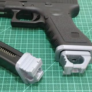Airsoft Zeitschrift Speedplatte Glocken BB Gun glock 3d print model - Mito3D