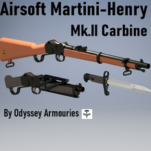 airsoft martini henry mkii carabine gadget Henri fusil pompe champ bataille 1 bf1 sawn off armée Britanique zoulou artillerie fusiliers pistolet 3d print model - Mito3D