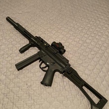 airsoft mp5k extended pcc kit 3d print model - Mito3D