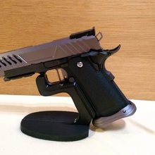 airsoft pistola monitor estante soporte hicapa 3d print model - Mito3D