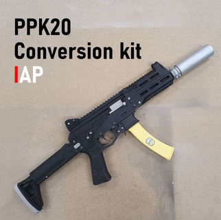 airsoft ppk20 conversion kit ak74 iap parts ak ak12 ppk vityaz 16 pp19 hopup block service spare 3d print model - Mito3D