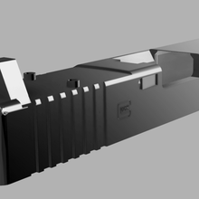 airsoft rmr cortar diapositiva g17 gen 3 we kjw tm glock 5 pistola gbb juguete visión supresor 3d print model - Mito3D