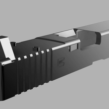 airsoft rmr cut slide g17 gen 5 glock pistol gbb toy gun sight suppressor we 3d print model - Mito3D