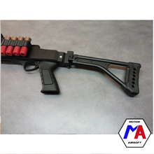 airsoft shotgun grip adapter fabarm stf12 stock ak47 cyma 3d print model - Mito3D