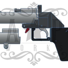 airsoft pompalı tüfek işleyici pps kabuklar 3d print model - Mito3D