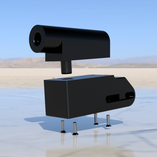airsoft shotgun m4 adapter game scattergun shell loading 3D print model - Mito3D