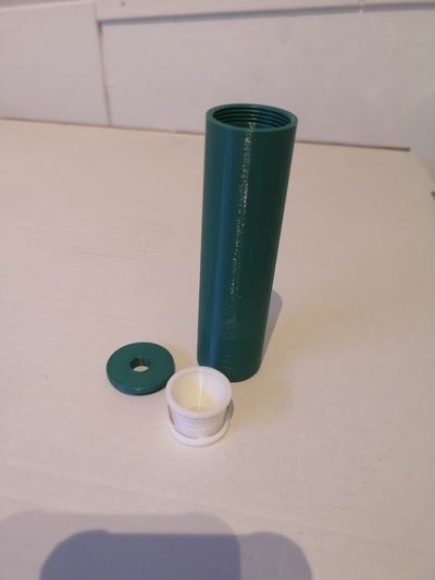 airsoft silenziatore 28mm deflettore gioco 3d print model - Mito3D