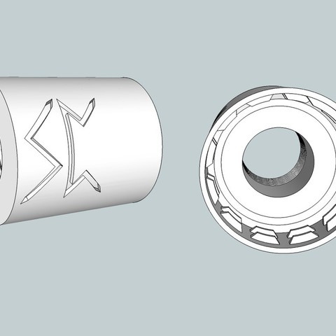airsoft soda-Flasche flash-hider-Adapter Spiel 14mm 28 cap ccm ccw gun softair suppressor Bau-Spielzeug 3D print model - Mito3D