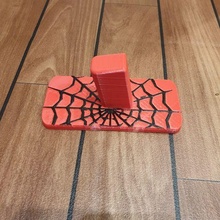 airsoft stand glock spiderman g17 3d print model - Mito3D