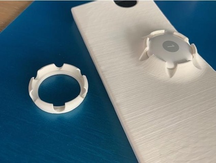 airtag holder -- stl & f3d fusion360 files ring apple gps 3d print model - Mito3D