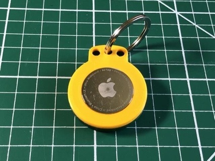 artag anel maçã chaveiros 3d print model - Mito3D