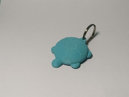 artag Schildkröte Schlüsselbund Apfel Schlüsselring 3d Drucken Verfolgung Tier Personalisierung 3d print model - Mito3D