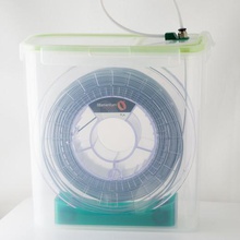 airtight filament container tool 3d printer accessories spool holder storage 3d print model - Mito3D