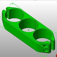 airventuri x3 stabilizer bar 3d print model - Mito3D