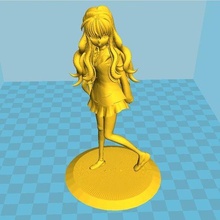 aisaka taiga arte 3d print model - Mito3D