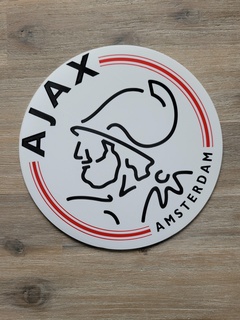 Ajax logotipo arte futebol 3d print model - Mito3D