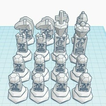 ajedrez cobach 12 cobah 3d print model - Mito3D