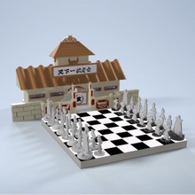 ajedrez continuar pelota 3d print model - Mito3D