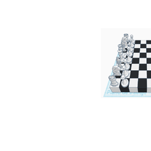 ajedrez super completo gioco juguete juego didattico 3d print model - Mito3D