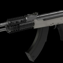 ak 47 receptor ferramenta ak47 arma fogo rifle 3d print model - Mito3D