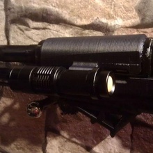 ak47 upper cover tool kalashnikov flashlight grip 3d print model - Mito3D