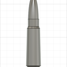 ak 47 762 39 mm bala gadget 3d print model - Mito3D