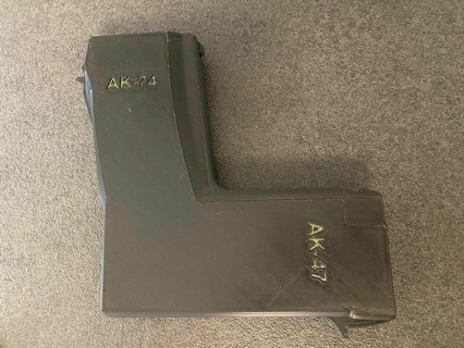 ak 47 ak74 receiver block armorer diy gunsmithing tools maker 3d print model - Mito3D
