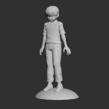 akira 28 miniature figure manica comico libro film kaneda tetsuo resina elegoo Marte 3d print model - Mito3D