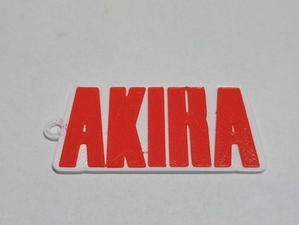 Akira Anime Schlüsselbund Schlüssel Ringe 3d print model - Mito3D