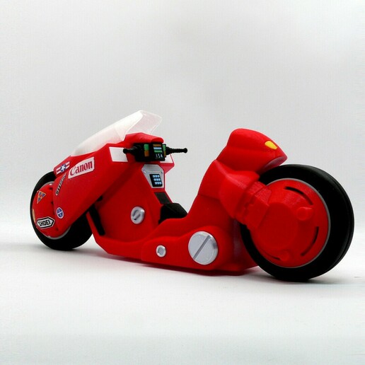 Akira motocicleta bicicleta carro 3D print model - Mito3D