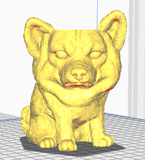 Akita cão funko plantador Panela 3d print model - Mito3D
