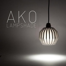 ako lampshade home daylight slaughter postponement e27 3d print model - Mito3D